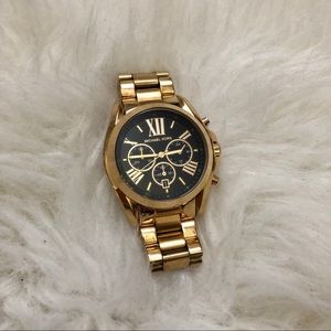 Michael Kors gold + black watch!